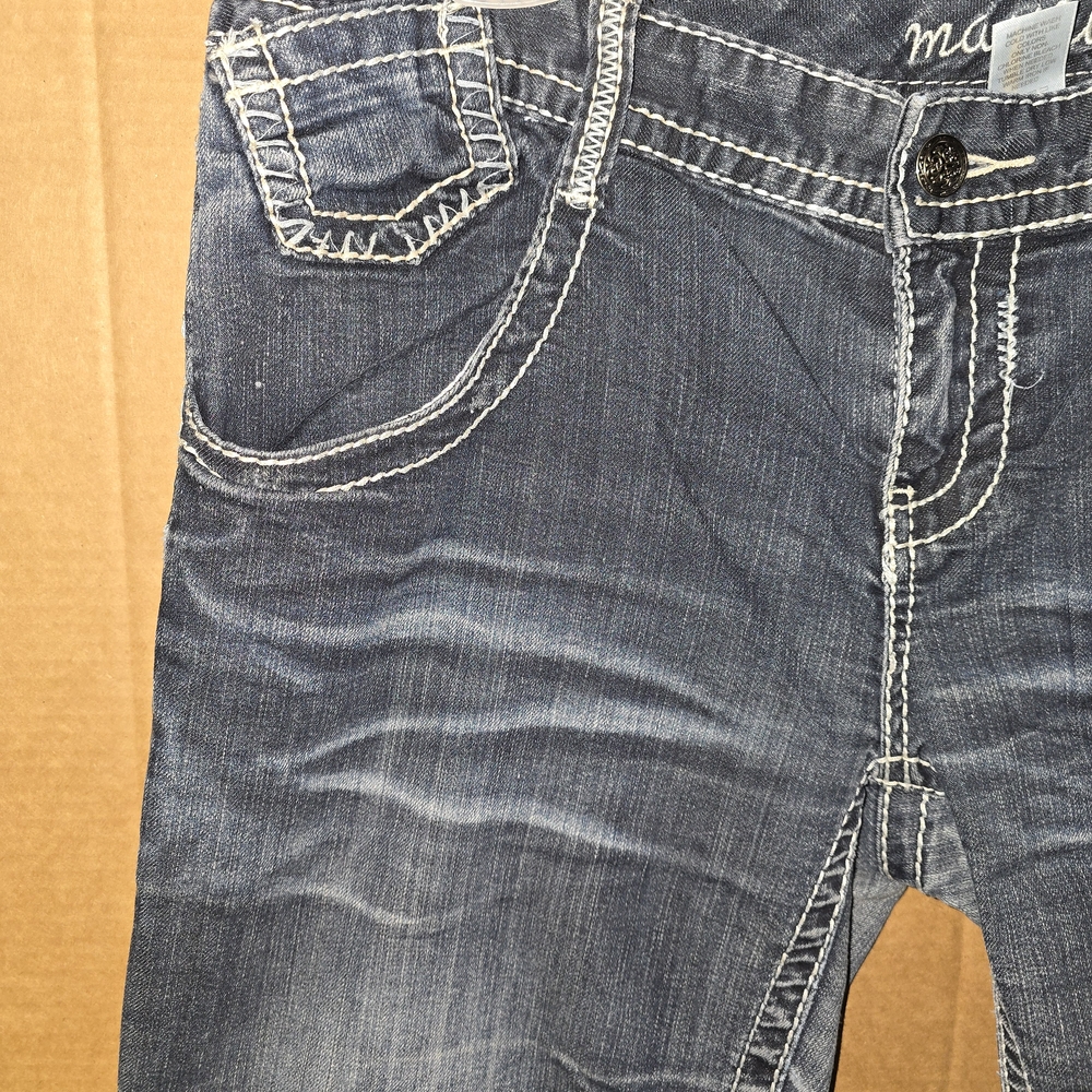 Maurices Stylish Blue Denim Jeans for Women Size 13/14 Plus Size.   116 - Picture 4 of 14